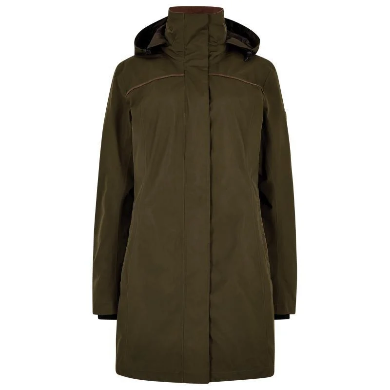 Petite women's wool blend coats with a tailored fit for a flattering silhouetteDubarry Beaufort GORE-TEX Ladies Waterproof Coat - Olive