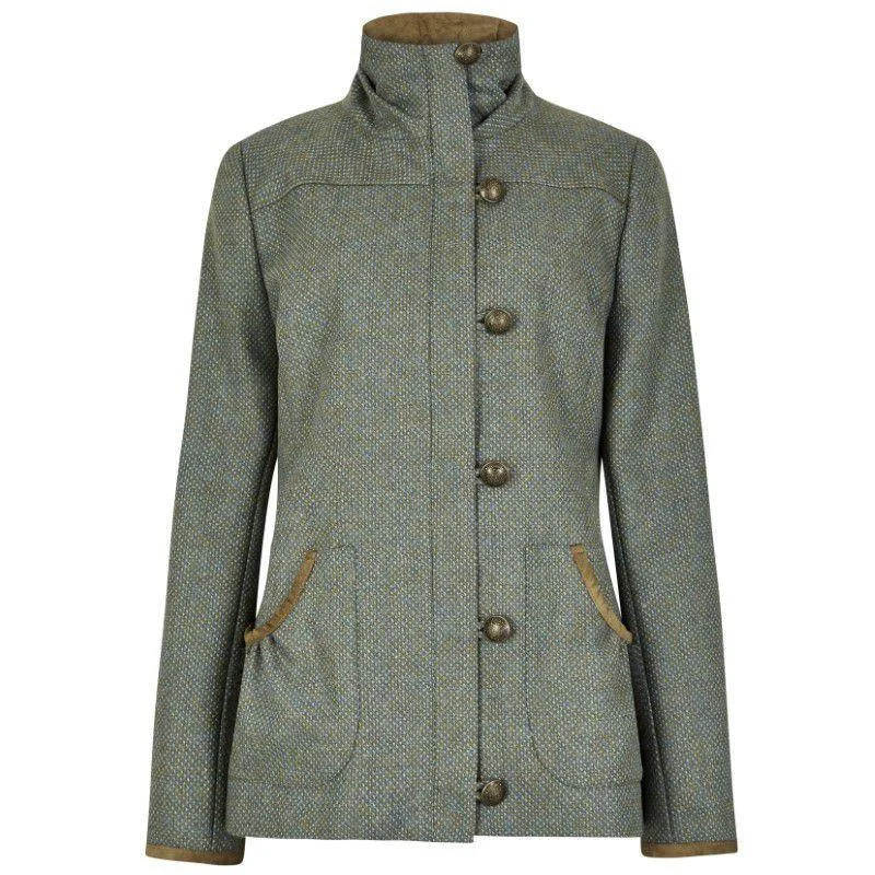 Water - resistant women's trench coats with adjustable cuffs for rainy daysDubarry Bracken Tweed Jacket - Rowan Water - resistant women's trench coats with adjustable cuffs for rainy daysDubarry Bracken Tweed Jacket - Rowan