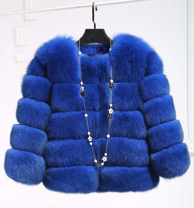 Women's cropped leather coats with silver studs for an edgy lookElegant Women's Winter Fashion Synthetic Fur Thick Warm Outerwear Mink Coats Women's cropped leather coats with silver studs for an edgy lookElegant Women's Winter Fashion Synthetic Fur Thick Warm Outerwear Mink Coats