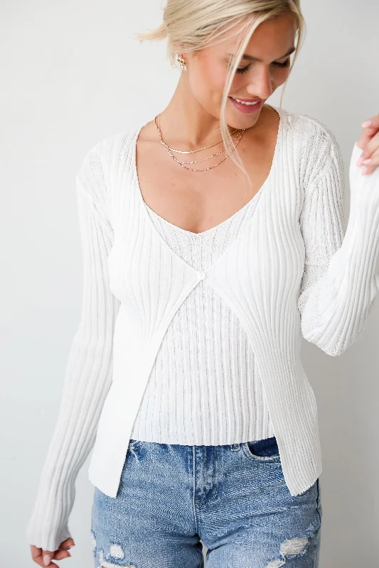 plus size women cardigan for comfortable layeringFINAL SALE - Essential Companion Ivory Ribbed Knit Cardigan Top plus size women cardigan for comfortable layeringFINAL SALE - Essential Companion Ivory Ribbed Knit Cardigan Top