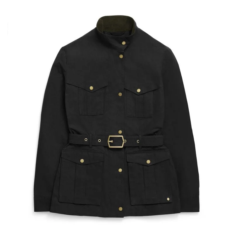 Petite women's wool blend coats with a tailored fit for a flattering silhouetteFairfax & Favor Sadie Wax Safari Ladies Jacket - Black Petite women's wool blend coats with a tailored fit for a flattering silhouetteFairfax & Favor Sadie Wax Safari Ladies Jacket - Black
