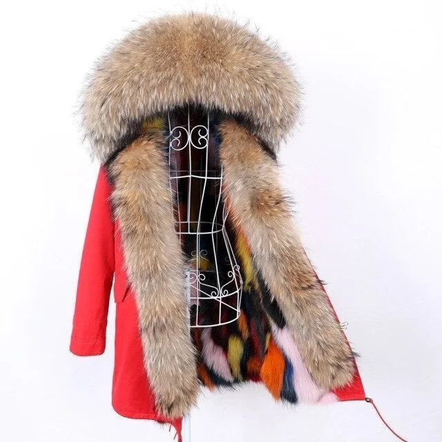 Women's longline double - breasted camel coats for a sophisticated lookFashion Women's Winter Fur Collared Coat Jacket with Removable Fox Fur Lining Women's longline double - breasted camel coats for a sophisticated lookFashion Women's Winter Fur Collared Coat Jacket with Removable Fox Fur Lining