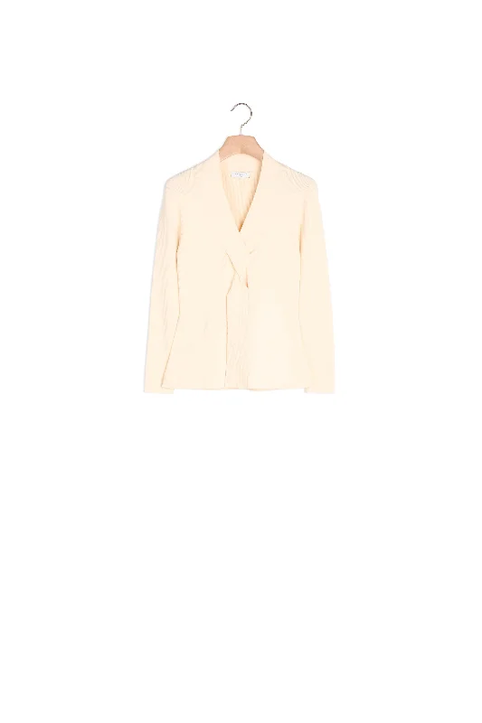 hooded women cardigan for added warmth and stylePull twisté en maille