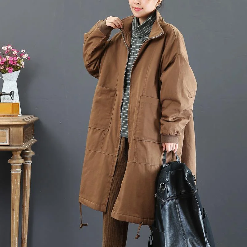 Women's cropped leather coats with silver studs for an edgy lookFine brown coat for woman casual medium length fall jackets zippered Women's cropped leather coats with silver studs for an edgy lookFine brown coat for woman casual medium length fall jackets zippered