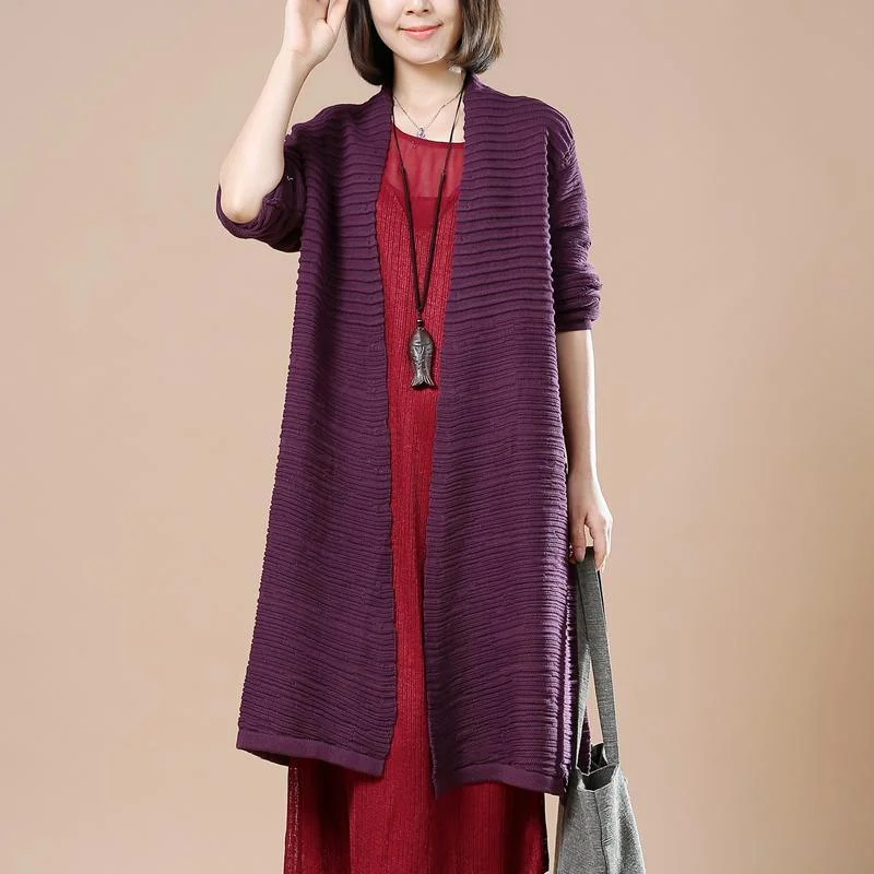 Women's long - sleeve wool coats in a houndstooth pattern for a classic charmFine Mulberry knit sweaters oversized coats outwear Women's long - sleeve wool coats in a houndstooth pattern for a classic charmFine Mulberry knit sweaters oversized coats outwear