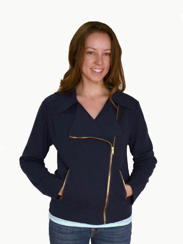 Checkered women's wool coats in a classic pattern for a timeless styleHey June Handmade Evergreen Jacket