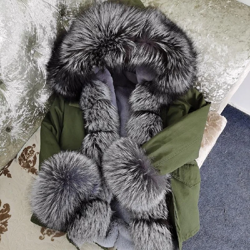 Women's knee - length wool blend coats with a fur collar for added warmthHigh Street Women's Natural Raccoon Fur Hooded Short Winter Jackets & Coats Women's knee - length wool blend coats with a fur collar for added warmthHigh Street Women's Natural Raccoon Fur Hooded Short Winter Jackets & Coats