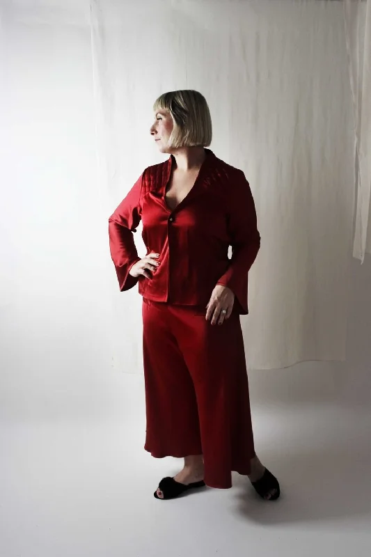 Women's knee - length wool blend coats with a fur collar for added warmthHow to Do Fashion No. 18 Los Angeles Jacket