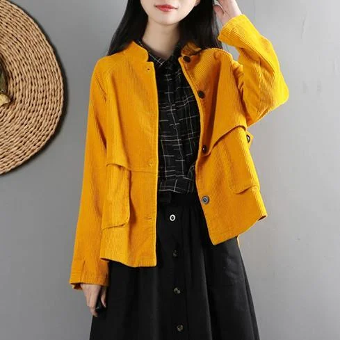 Petite women's wool blend coats with a tailored fit for a flattering silhouetteItalian big pockets Fine patchwork coats women blouses yellow Midi jackets Petite women's wool blend coats with a tailored fit for a flattering silhouetteItalian big pockets Fine patchwork coats women blouses yellow Midi jackets