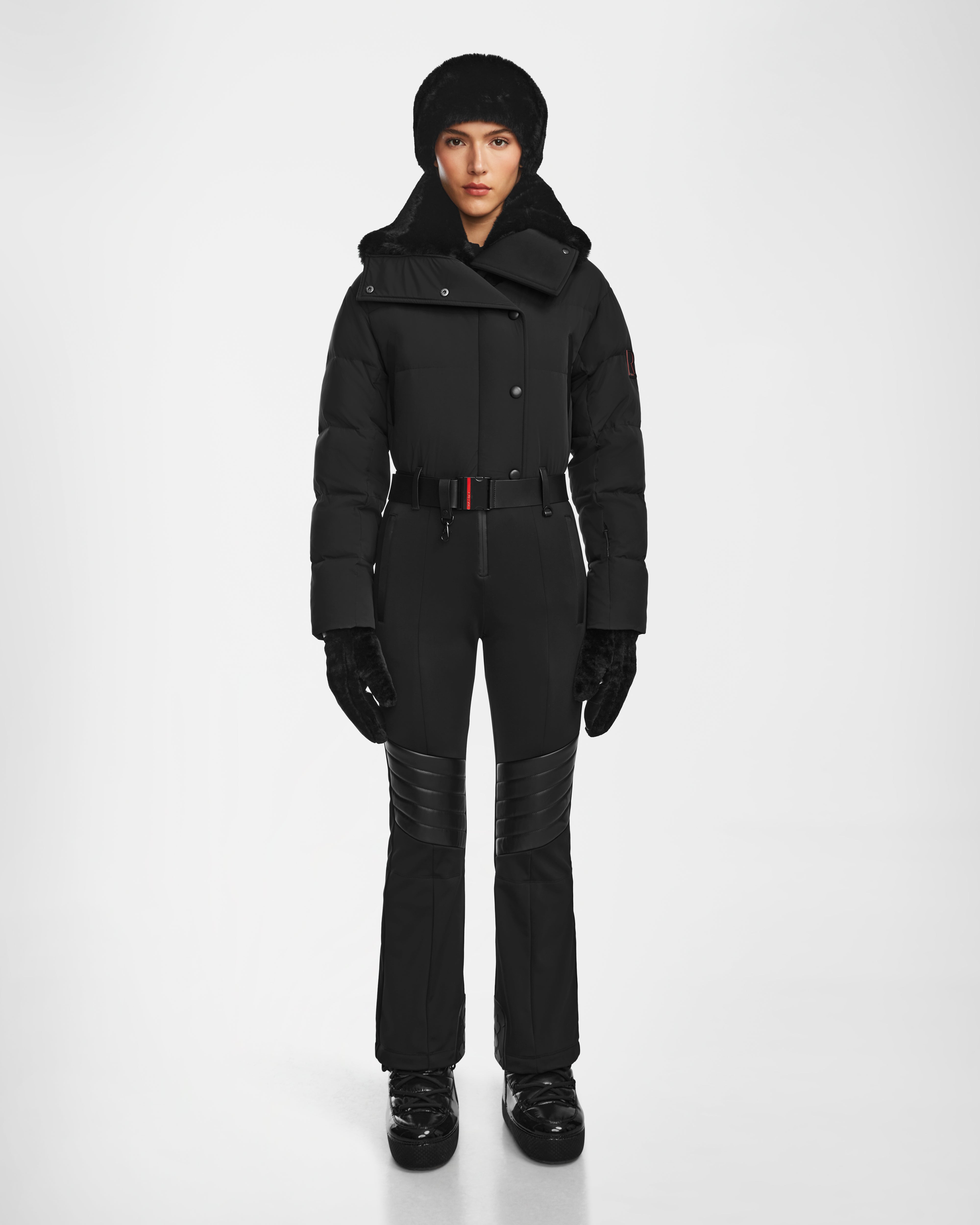 Women's cropped leather coats with silver studs for an edgy lookLOVE - 8124724 Black Women's cropped leather coats with silver studs for an edgy lookLOVE - 8124724 Black