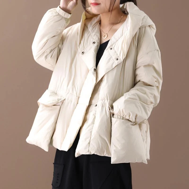 Women's faux fur coats in bright colors for a bold fashion statementLuxury white warm winter coat Loose fitting winter jacket hooded Jackets big pockets Women's faux fur coats in bright colors for a bold fashion statementLuxury white warm winter coat Loose fitting winter jacket hooded Jackets big pockets