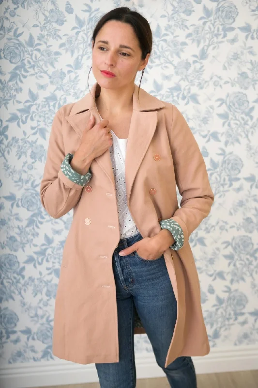 Long women's mac coats in a lightweight fabric for spring showersMaison Fauve Tsar Coat or Jacket Long women's mac coats in a lightweight fabric for spring showersMaison Fauve Tsar Coat or Jacket