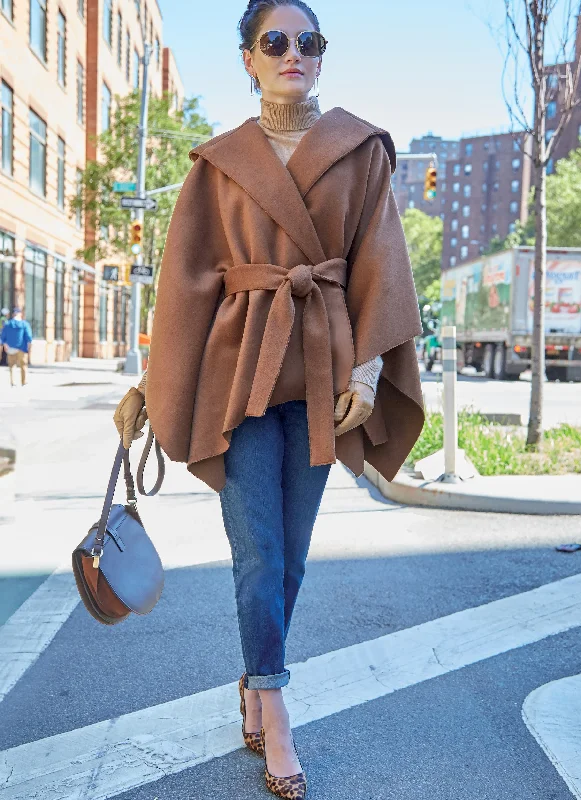 Petite women's wool blend coats with a tailored fit for a flattering silhouetteMcCalls Capes M8029 Petite women's wool blend coats with a tailored fit for a flattering silhouetteMcCalls Capes M8029
