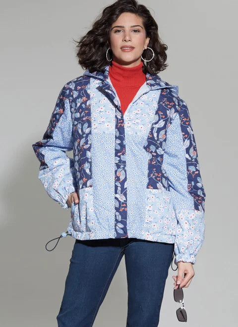 Women's reversible down coats with two - tone designs for versatile stylingMcCalls Jacket M8346 Women's reversible down coats with two - tone designs for versatile stylingMcCalls Jacket M8346