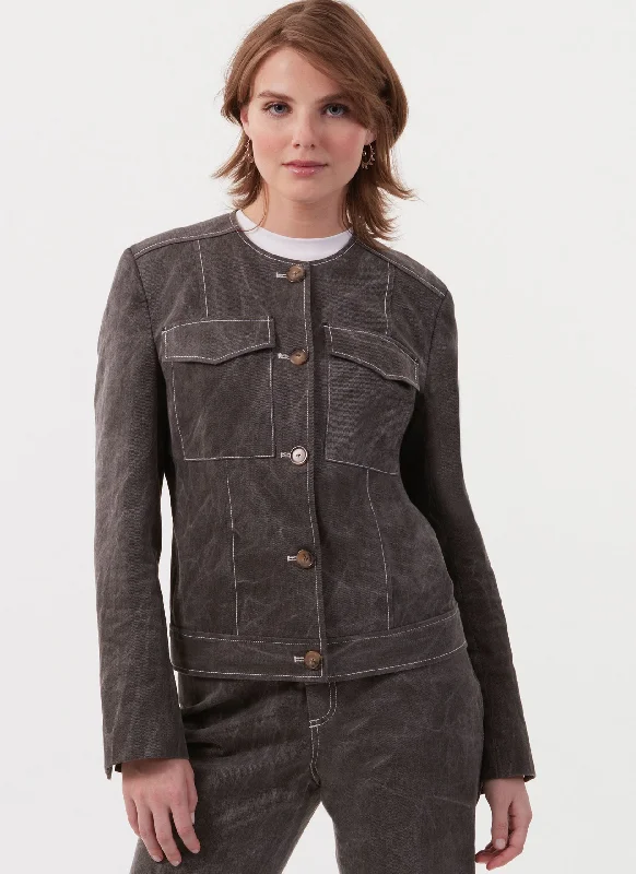 Women's reversible down coats with two - tone designs for versatile stylingMcCalls Jacket M8474
