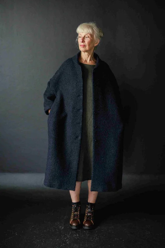 Petite women's wool blend coats with a tailored fit for a flattering silhouetteMerchant & Mills Sanda Coat or Jacket
