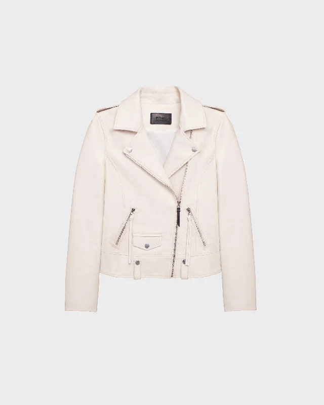 Belted women's cashmere coats in soft pastels for a luxurious feelMERGO - 8124034 Eggshell