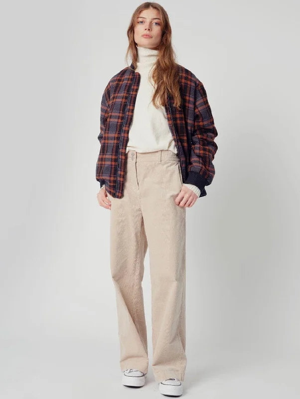 Women's knee - length wool blend coats with a fur collar for added warmthMisty Organic Cotton Bomber Jacket | Check Women's knee - length wool blend coats with a fur collar for added warmthMisty Organic Cotton Bomber Jacket | Check