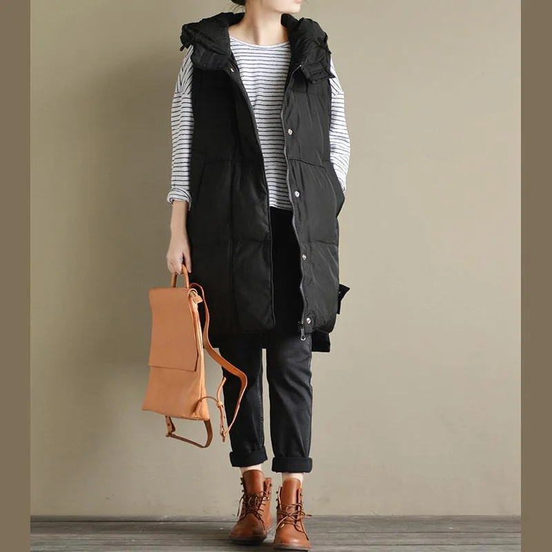 Women's waterproof parka coats with multiple pockets for practicalityNew black down overcoat oversized down jacket Casual coat sleeveless Women's waterproof parka coats with multiple pockets for practicalityNew black down overcoat oversized down jacket Casual coat sleeveless
