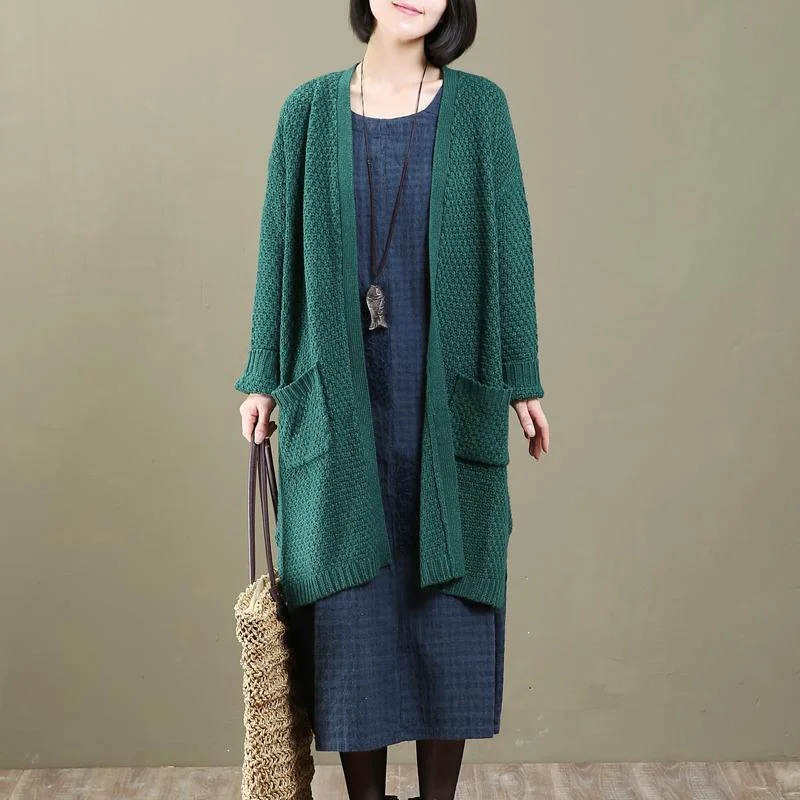 Water - resistant women's trench coats with adjustable cuffs for rainy daysNew green oversized knit cardigans coats long wool sweater outwear Water - resistant women's trench coats with adjustable cuffs for rainy daysNew green oversized knit cardigans coats long wool sweater outwear