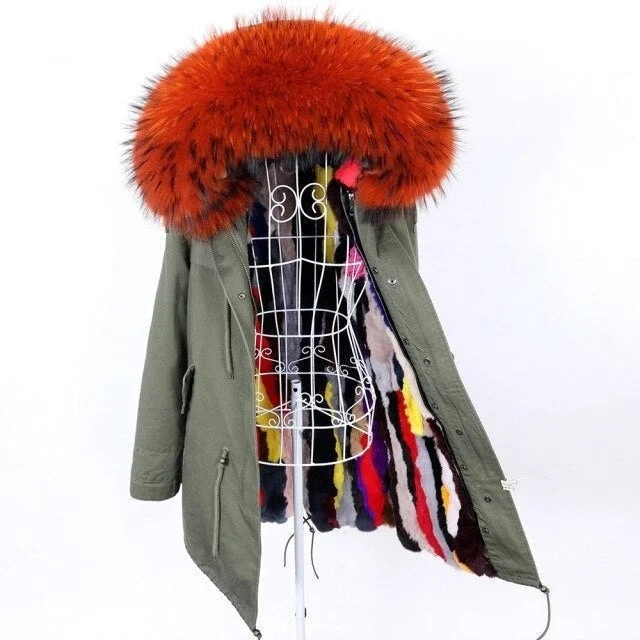 Water - resistant women's trench coats with adjustable cuffs for rainy daysOffice Lady Fashion Fur Collared Hooded Jacket with Removable Fur Lining Water - resistant women's trench coats with adjustable cuffs for rainy daysOffice Lady Fashion Fur Collared Hooded Jacket with Removable Fur Lining