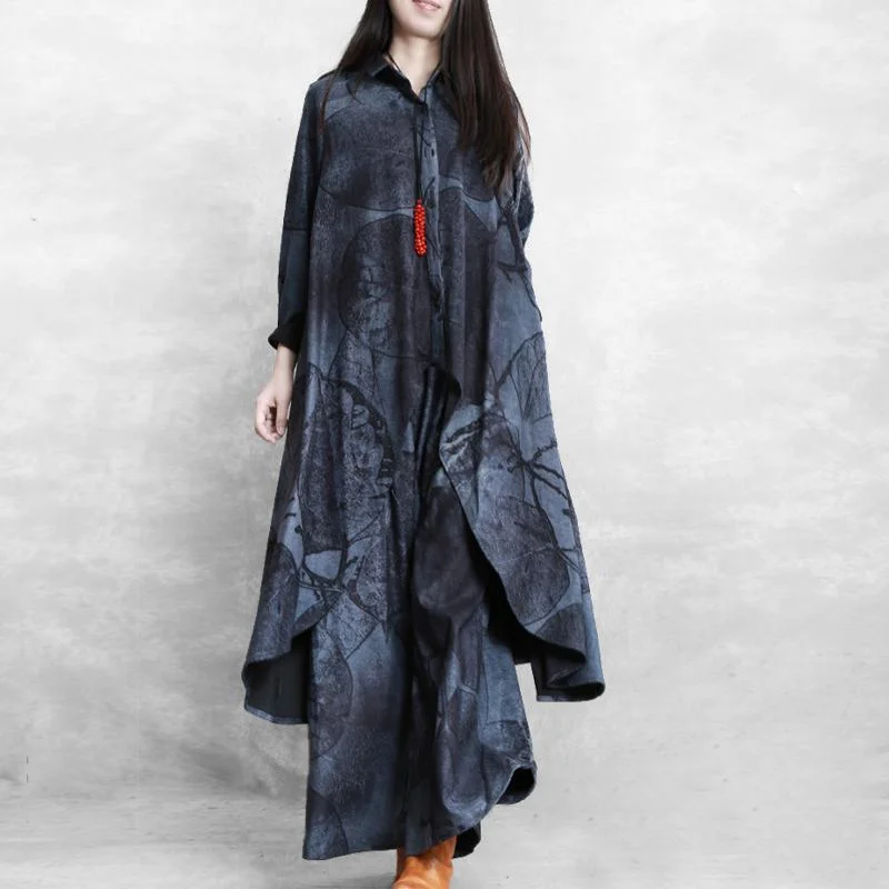 Checkered women's wool coats in a classic pattern for a timeless styleOriginal designer gray print irregular art two-piece female loose large swing long coat Checkered women's wool coats in a classic pattern for a timeless styleOriginal designer gray print irregular art two-piece female loose large swing long coat