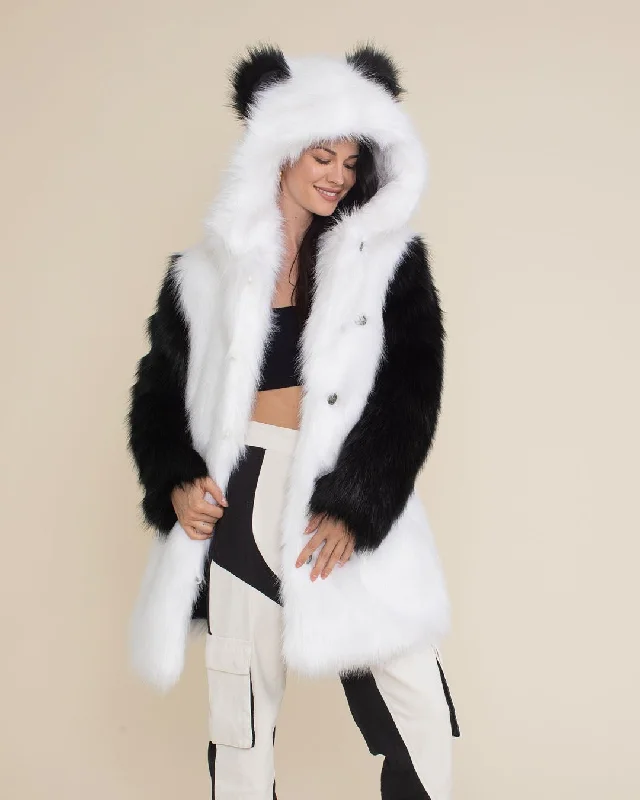 Shearling - lined women's leather coats for ultimate warmth and luxuryPanda Bear Classic Faux Fur Coat | Women's Shearling - lined women's leather coats for ultimate warmth and luxuryPanda Bear Classic Faux Fur Coat | Women's