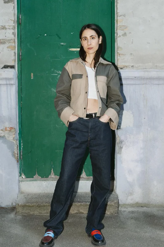Women's longline double - breasted camel coats for a sophisticated lookPuff and Pencil Topstitch Vest & Box Sleeve