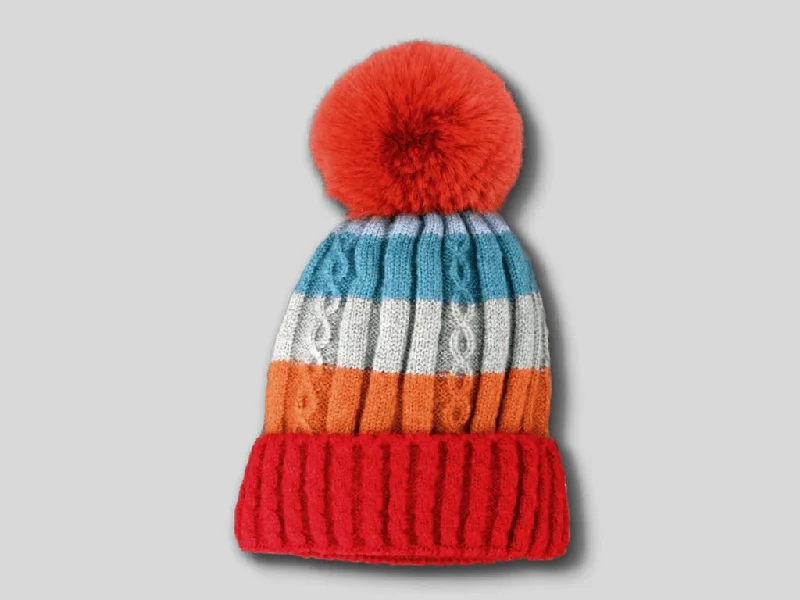 Plus size women's wool blend coats for a warm and stylish winterRed Striped Knit Hat Plus size women's wool blend coats for a warm and stylish winterRed Striped Knit Hat