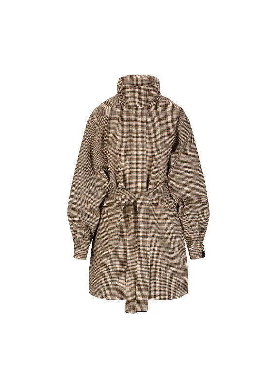 Women's pea coats with brass buttons for a nautical - inspired styleRossby Coat - Check Women's pea coats with brass buttons for a nautical - inspired styleRossby Coat - Check
