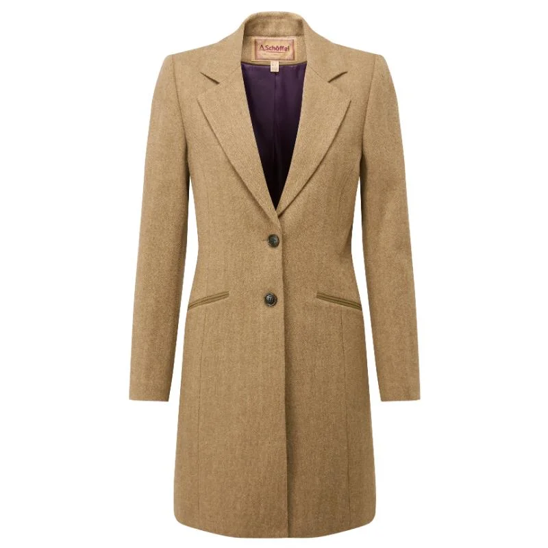 Oversized women's wool coats in a monochromatic look for a trendy outfitSchoffel Moray Tweed Ladies Jacket - Oak Herringbone Tweed Oversized women's wool coats in a monochromatic look for a trendy outfitSchoffel Moray Tweed Ladies Jacket - Oak Herringbone Tweed
