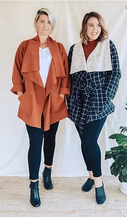 Shearling - lined women's leather coats for ultimate warmth and luxurySew To Grow Alston Reversible Jacket