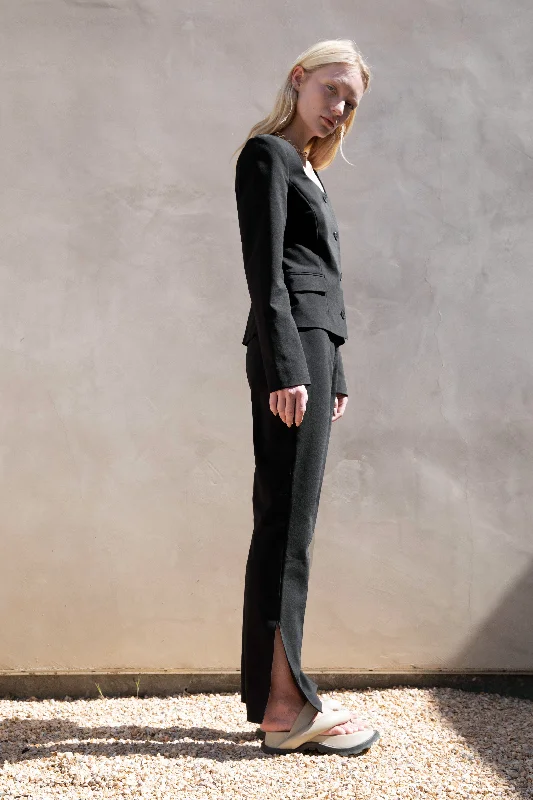 cashmere blend women cardigan for a luxurious feelSLIM FIT PANT
