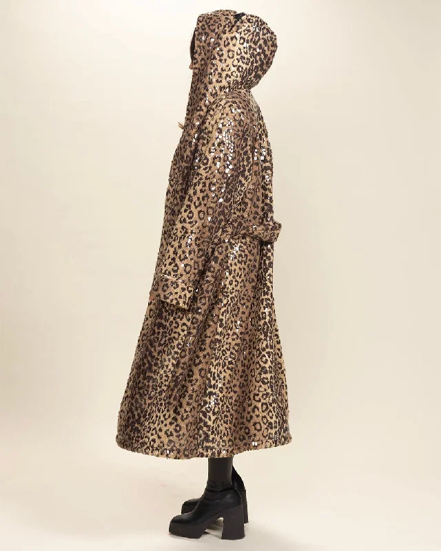 Women's long - sleeve wool coats in a houndstooth pattern for a classic charmClassic Women's Long Faux Fur Coat | Sri Lankan Leopard Print Women's long - sleeve wool coats in a houndstooth pattern for a classic charmClassic Women's Long Faux Fur Coat | Sri Lankan Leopard Print
