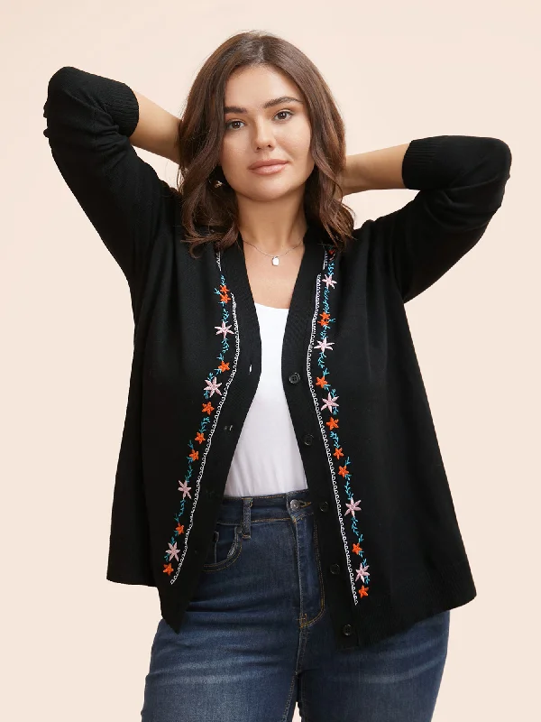 cashmere blend women cardigan for a luxurious feelSupersoft Essentials Floral Embroidered Cardigan cashmere blend women cardigan for a luxurious feelSupersoft Essentials Floral Embroidered Cardigan