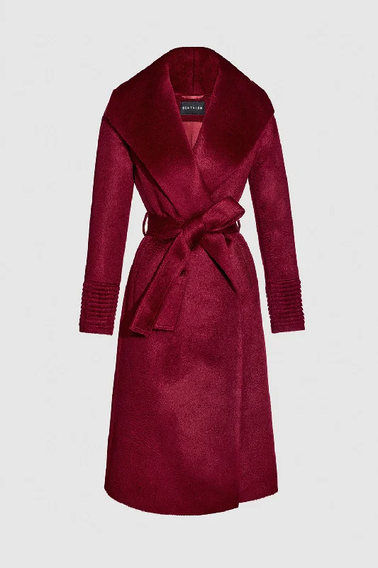 Belted women's cashmere coats in soft pastels for a luxurious feelSuri Alpaca Long Shawl Collar Wrap Coat Belted women's cashmere coats in soft pastels for a luxurious feelSuri Alpaca Long Shawl Collar Wrap Coat