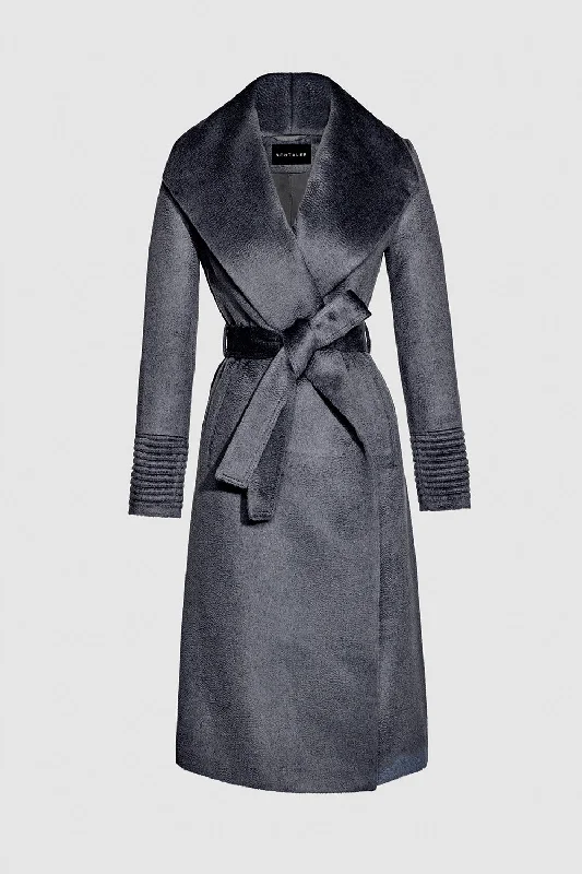 Petite women's wool blend coats with a tailored fit for a flattering silhouetteSuri Alpaca Long Shawl Collar Wrap Coat Petite women's wool blend coats with a tailored fit for a flattering silhouetteSuri Alpaca Long Shawl Collar Wrap Coat