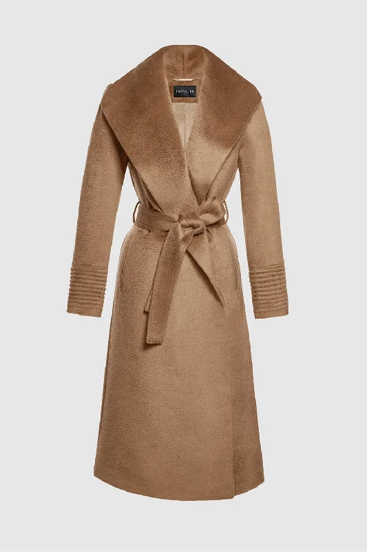 Women's pea coats with brass buttons for a nautical - inspired styleSuri Alpaca Long Shawl Collar Wrap Coat Women's pea coats with brass buttons for a nautical - inspired styleSuri Alpaca Long Shawl Collar Wrap Coat