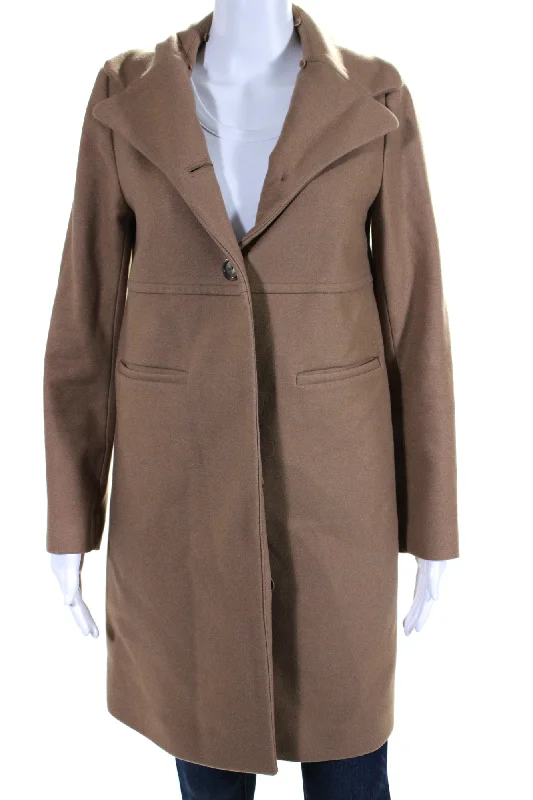 Long women's mac coats in a lightweight fabric for spring showersTara Jarmon Womens Camel Coat Brown Long women's mac coats in a lightweight fabric for spring showersTara Jarmon Womens Camel Coat Brown