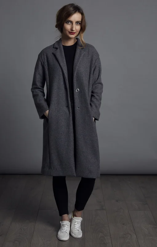 Shearling - lined women's leather coats for ultimate warmth and luxuryThe Avid Seamstress Coat
