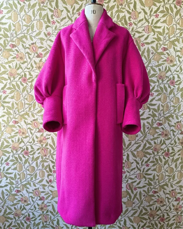 Plus size women's wool blend coats for a warm and stylish winterTrend Patterns TPC28 Oversized Coat