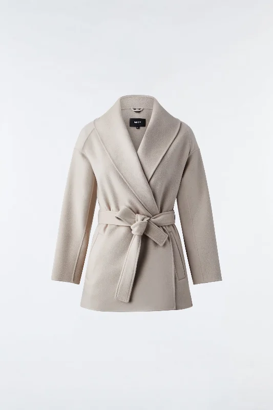 Women's reversible down coats with two - tone designs for versatile stylingTYRA