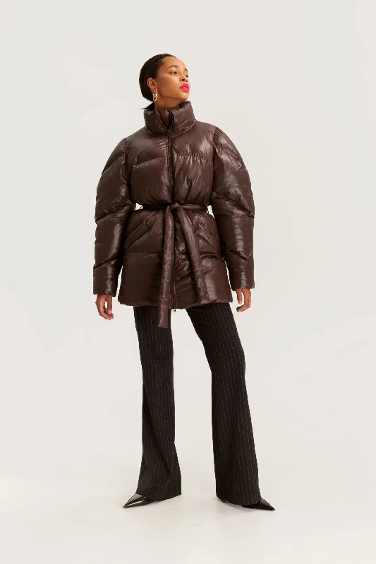 Embroidered women's cotton coats in a bohemian pattern for a unique designVikisews Gail Jacket