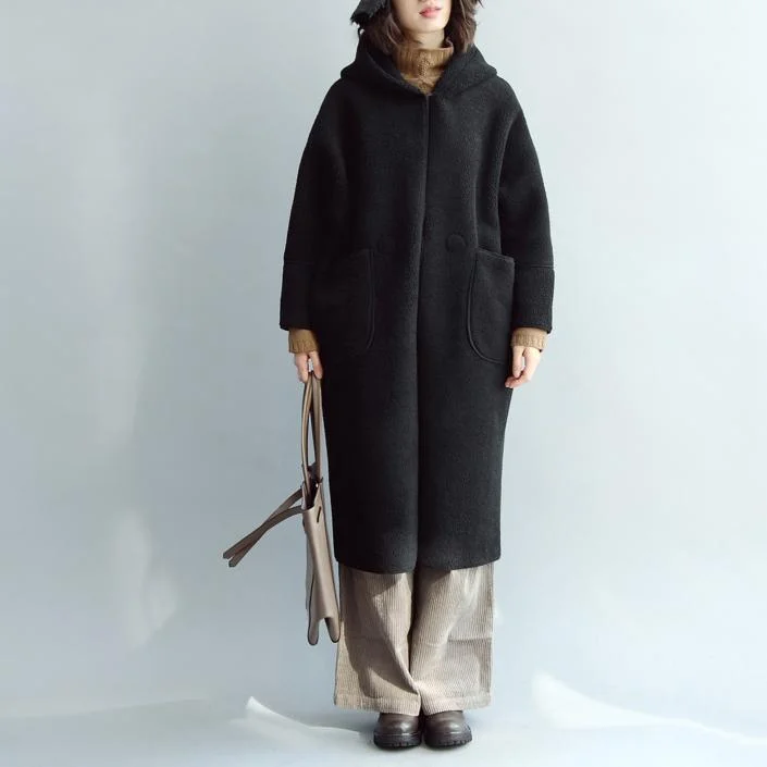 Women's faux fur coats in bright colors for a bold fashion statementVintage Black Wool Coat Oversized Hooded Maxi Coat Vintage Coats Women's faux fur coats in bright colors for a bold fashion statementVintage Black Wool Coat Oversized Hooded Maxi Coat Vintage Coats
