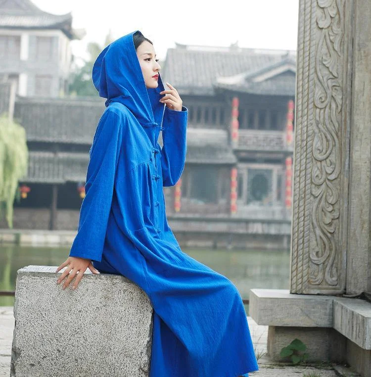 Plus size women's wool blend coats for a warm and stylish winterVintage Witch Cotton Linen Autumn Winter Robe Long Cardigan Coats Plus size women's wool blend coats for a warm and stylish winterVintage Witch Cotton Linen Autumn Winter Robe Long Cardigan Coats