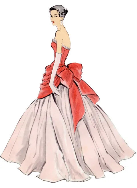 Long women's mac coats in a lightweight fabric for spring showersVogue Vintage Ballgown V1931 Long women's mac coats in a lightweight fabric for spring showersVogue Vintage Ballgown V1931