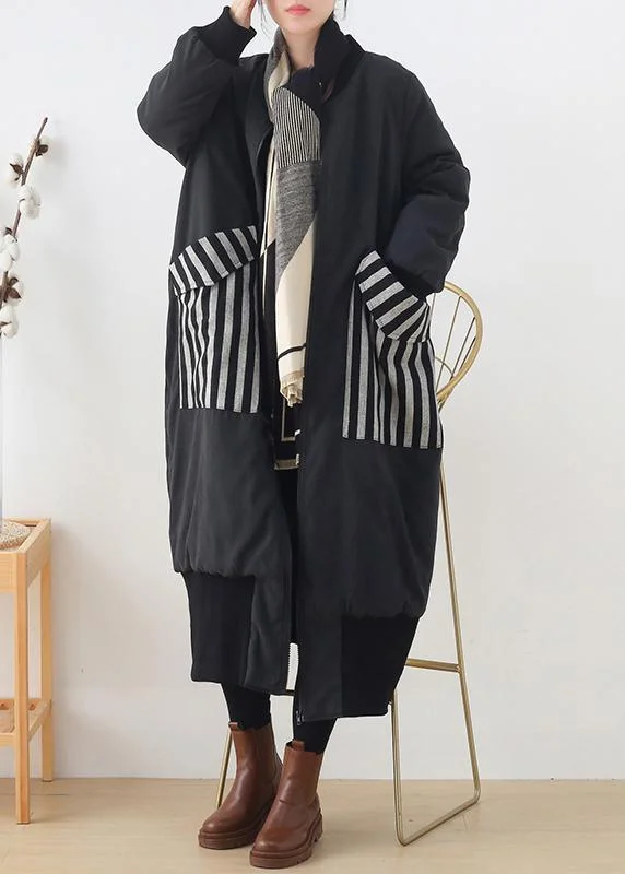 Water - resistant women's trench coats with adjustable cuffs for rainy dayswinter new original design jacket loose thick padded coat Water - resistant women's trench coats with adjustable cuffs for rainy dayswinter new original design jacket loose thick padded coat