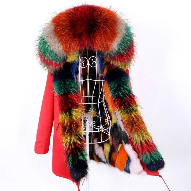 Women's cropped leather coats with silver studs for an edgy lookWinter Outerwear Women's Hooded Coat Jacket with Removable Fox Fur Lining Women's cropped leather coats with silver studs for an edgy lookWinter Outerwear Women's Hooded Coat Jacket with Removable Fox Fur Lining