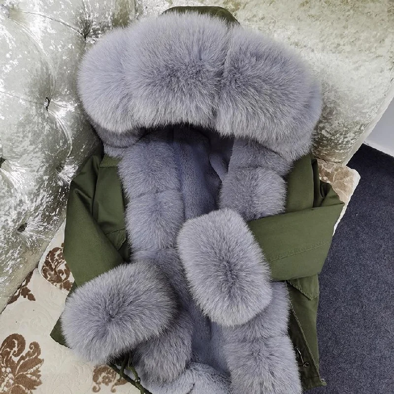 Shearling - lined women's leather coats for ultimate warmth and luxuryWinter Warm Thick Women's Natural Real Raccoon Fur Hooded Coats & Jackets Shearling - lined women's leather coats for ultimate warmth and luxuryWinter Warm Thick Women's Natural Real Raccoon Fur Hooded Coats & Jackets