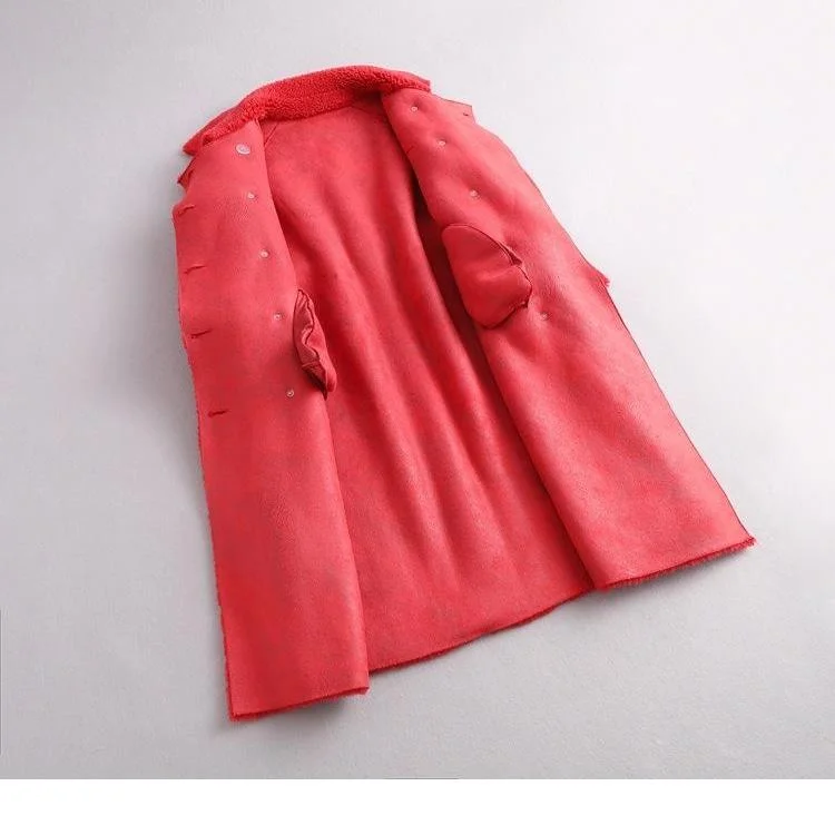 Oversized women's wool coats in a monochromatic look for a trendy outfitWinter Women's Patchwork Sheep Shearling Fur Long Trench Coats & Jackets Oversized women's wool coats in a monochromatic look for a trendy outfitWinter Women's Patchwork Sheep Shearling Fur Long Trench Coats & Jackets
